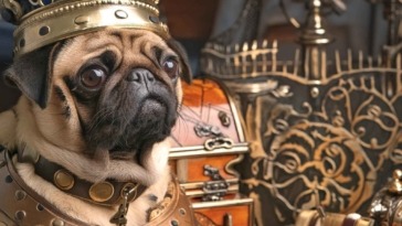 Iconic Pugs in History