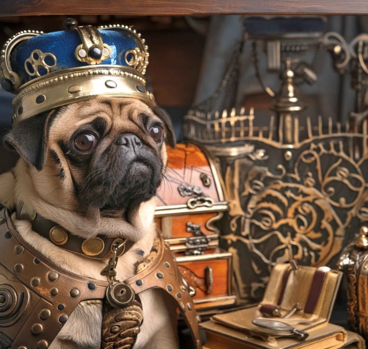 Iconic Pugs in History