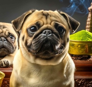 Pugs in Eastern Cultures