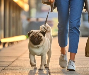 Pug Leash Manners