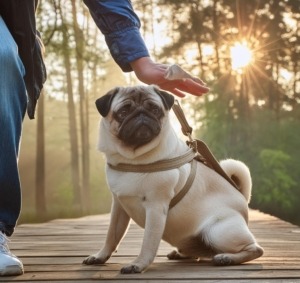 Training a Stubborn Pug