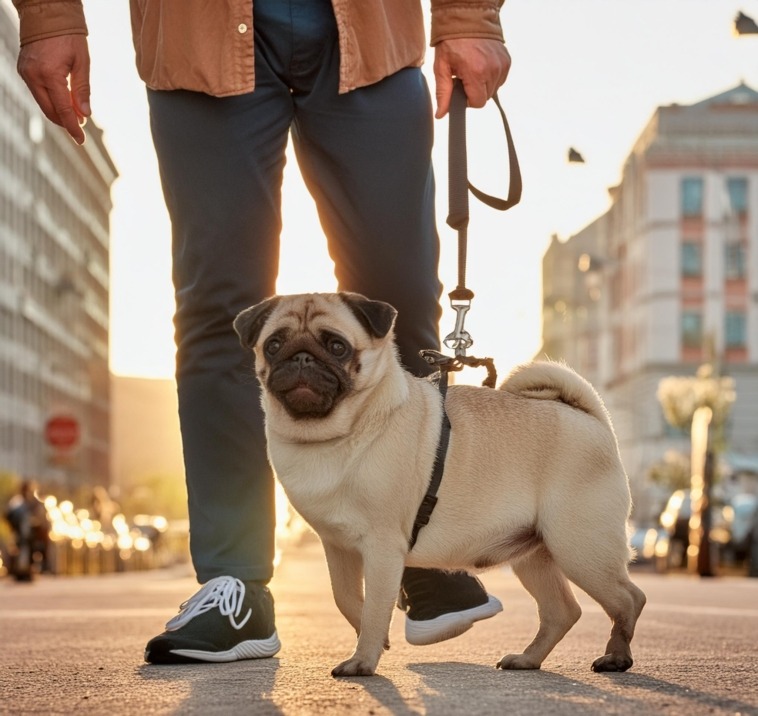 Training a Stubborn Pug