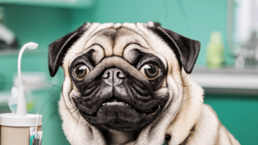 Dental care for pug