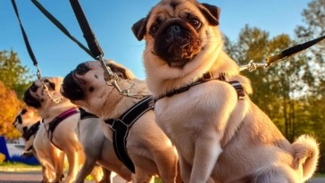 Pug Leash Manners