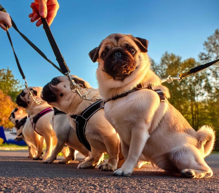 Pug Leash Manners