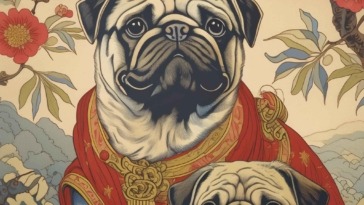 Pugs in Eastern Cultures