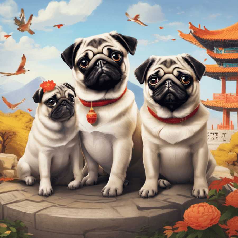 pugs origin in China