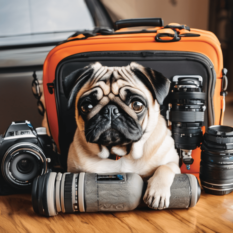 pug travel equipment