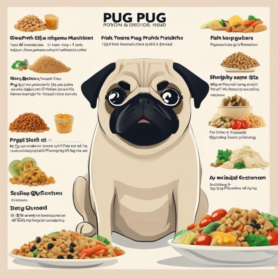 pug food schedule and portion sizes