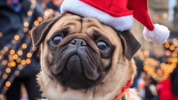 Christmas Pugfest at Cardiff