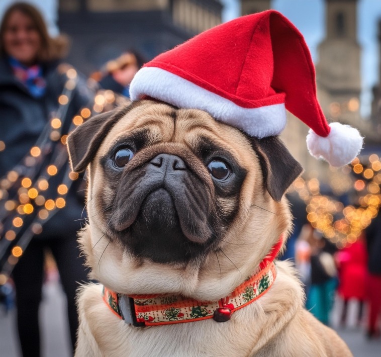 Christmas Pugfest at Cardiff