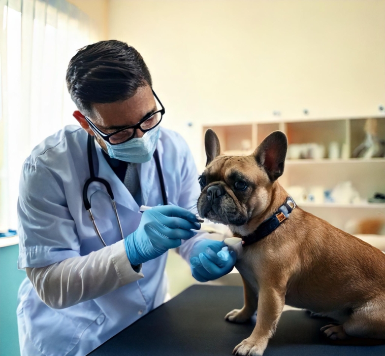 Nail Treatment of pug