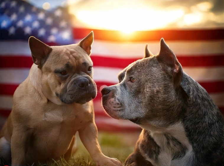 American Bullies vs. Pitbulls