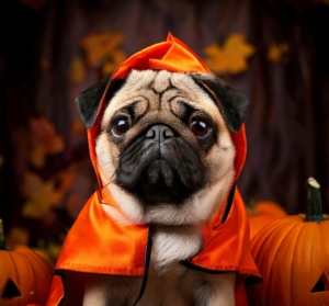 Cute Pug Costumes for Halloween