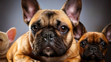 Fuzzy French Bulldogs