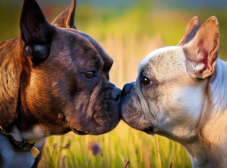 pitbull vs french bulldog