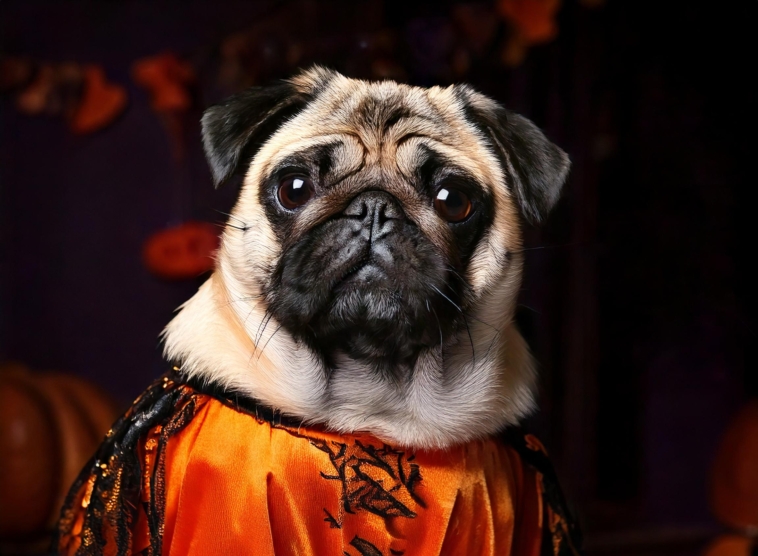 celebrity pug halloween