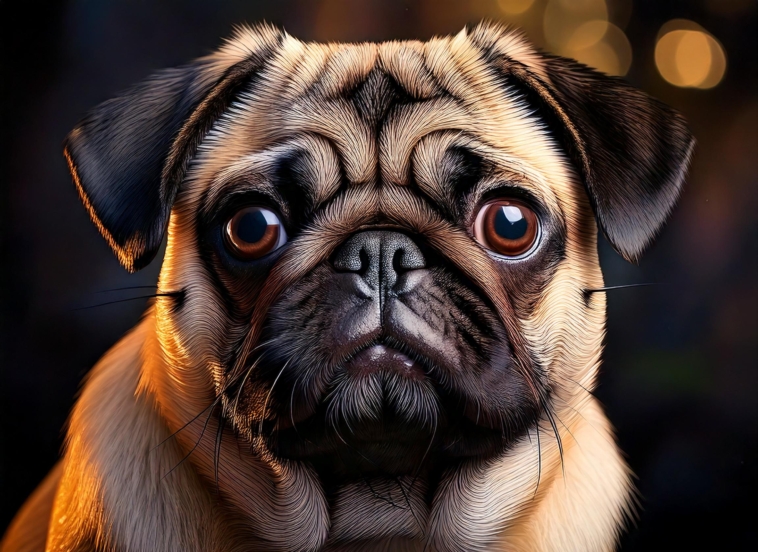 Cute Pug