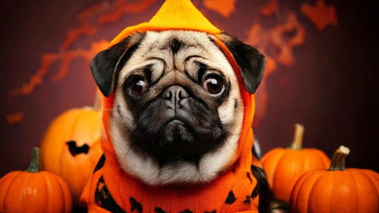 Cute Pug Costumes for Halloween