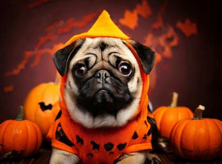 Cute Pug Costumes for Halloween