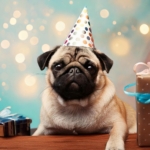 pug birthday card