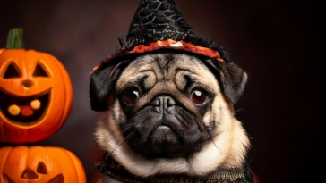 halloween pug fashion