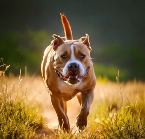 healthy pitbull