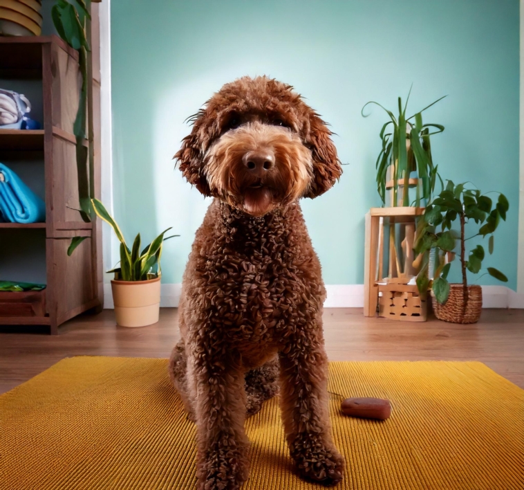 Lagotto Romagnolo at Home