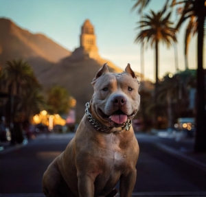 pitbull in hollywood