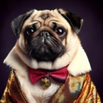 Pug Celebrity Costume Ideas