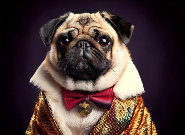 Pug Celebrity Costume Ideas