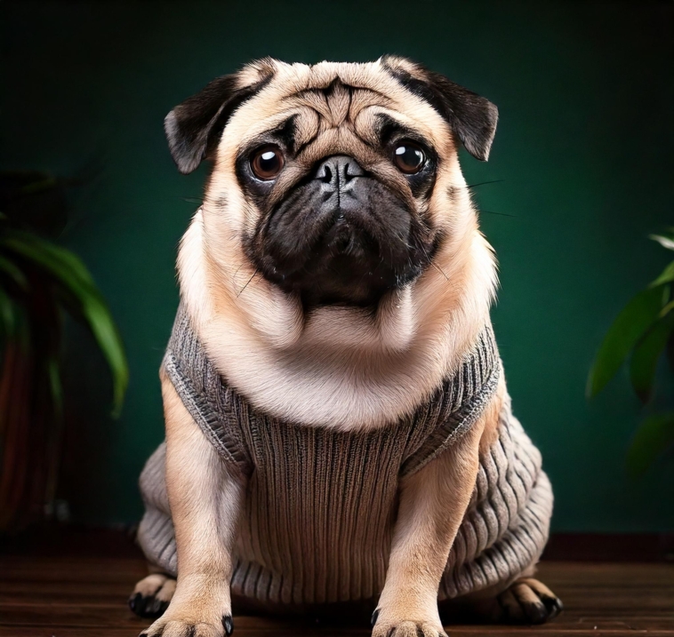 Pug Dress Up