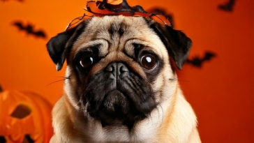 pug halloween accessories