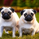 Pugs as family pets