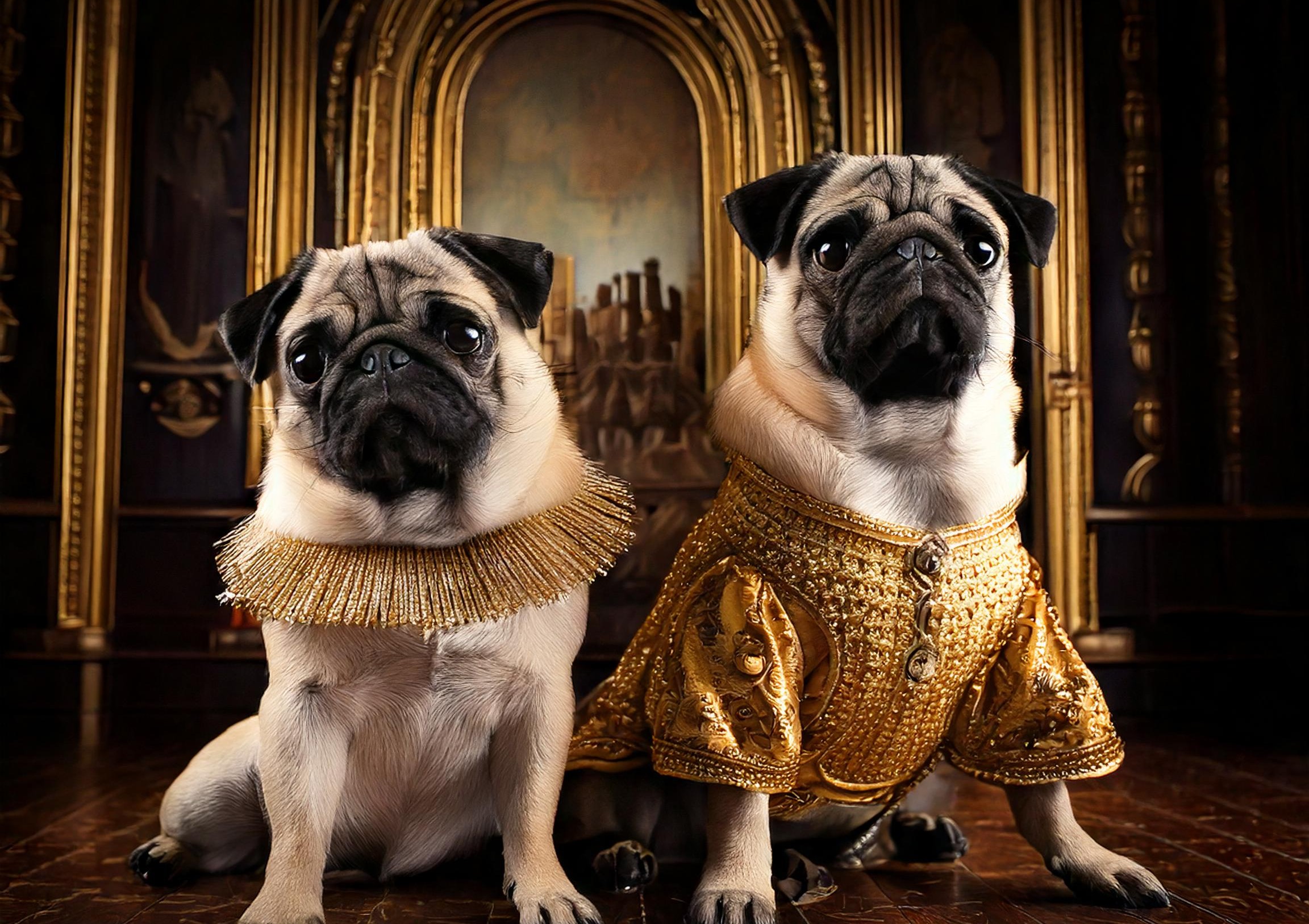 European Pug Pugs in the Palace: A Royal History