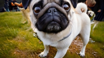 Pug’s Reaction to Visitors