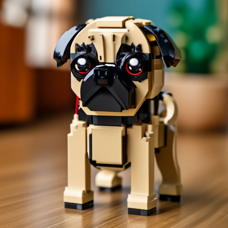 How to Build Your Own LEGO Pug