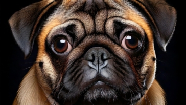 Brindle Pug