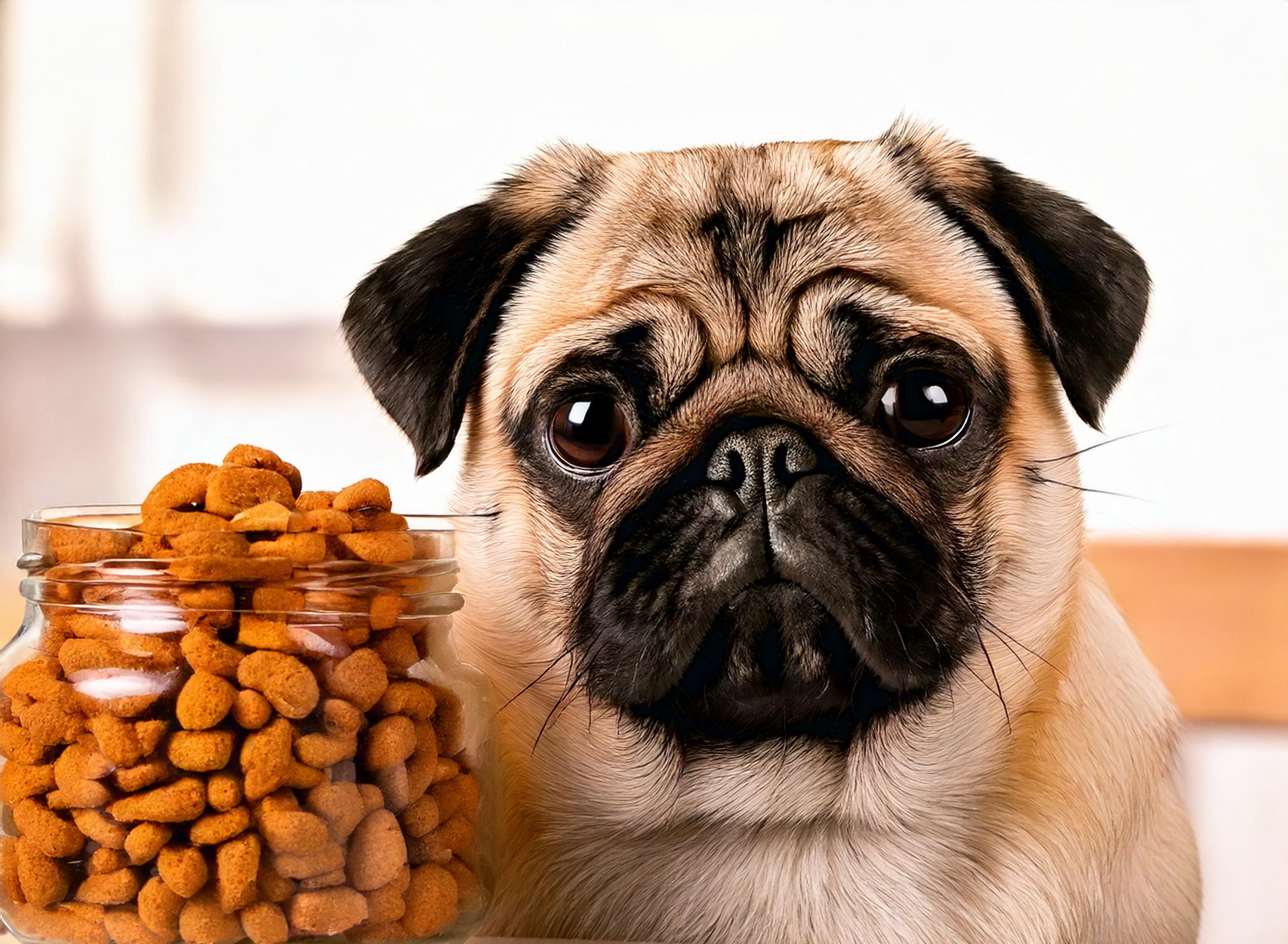 dog foods for pugs