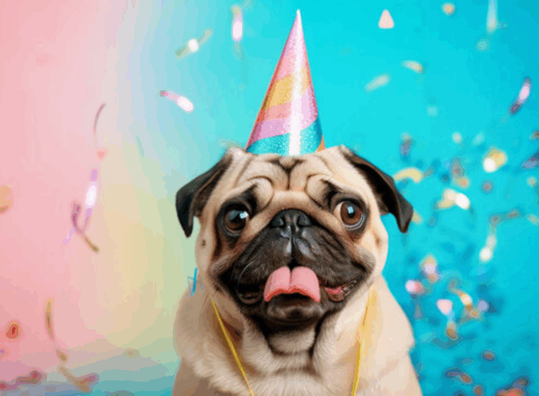 Celebrating Your Pugs Birthday on a Budget