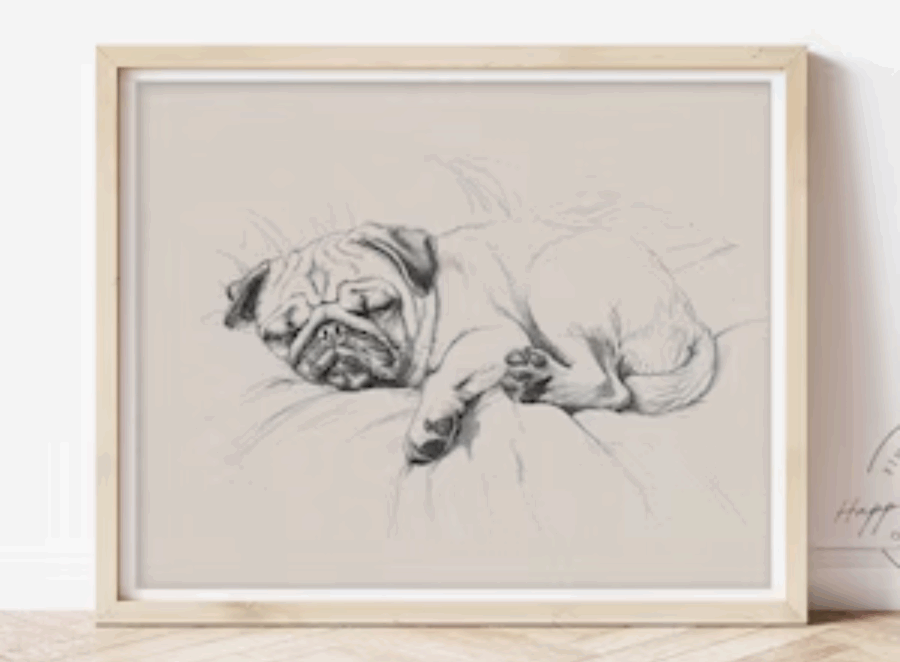 Pug Art Ideas for Your Home