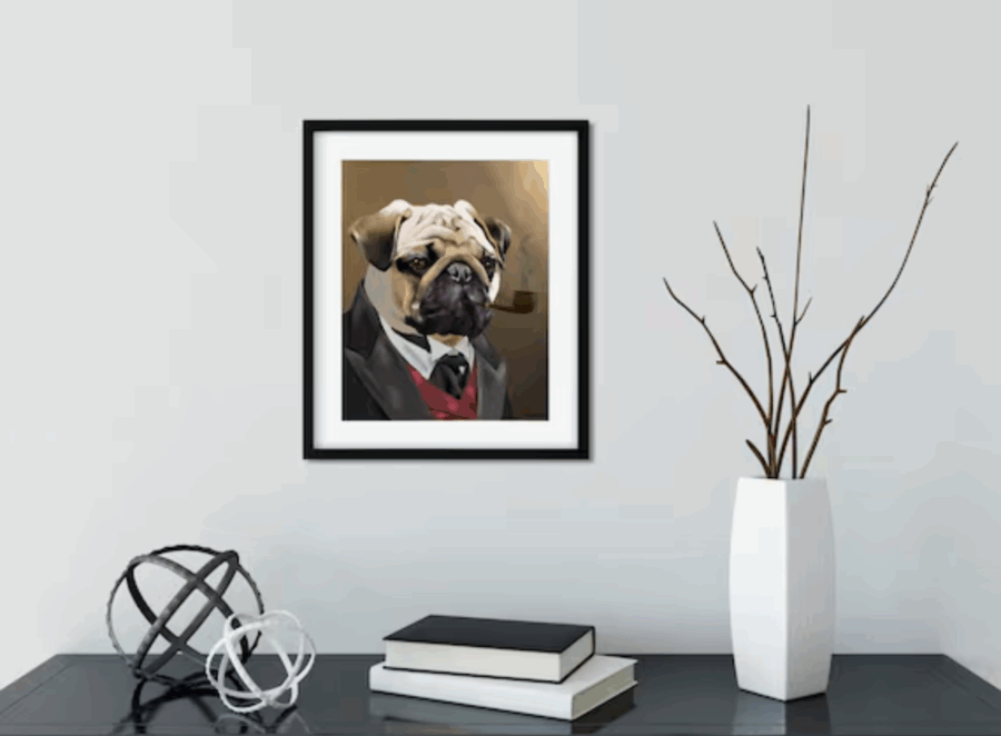 Pug Art Ideas for Your Home