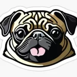 Pug Sticker Designs You Can Print