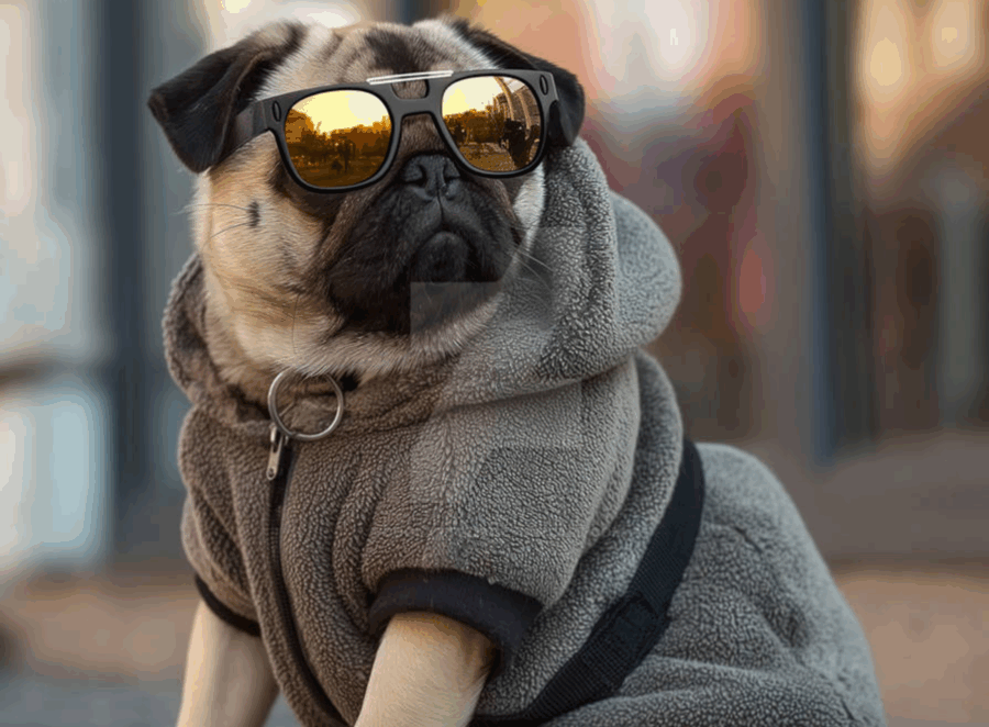 pug fashion accessories
