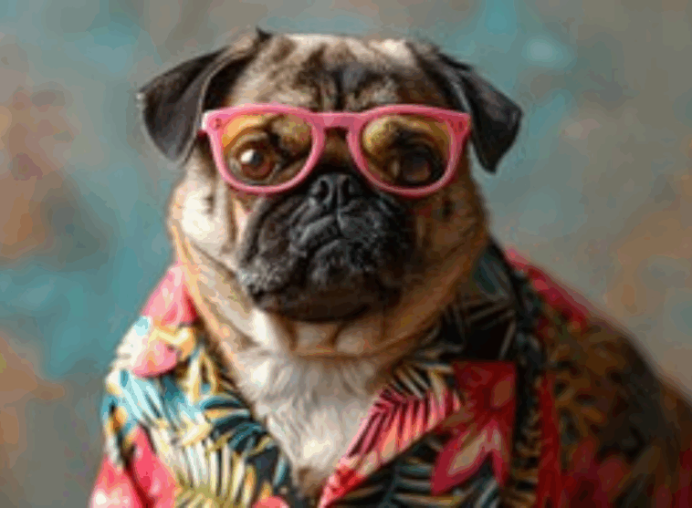 Pug Fashion Show